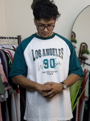 LOS ANGELES (90) drop shoulder t-shirt
