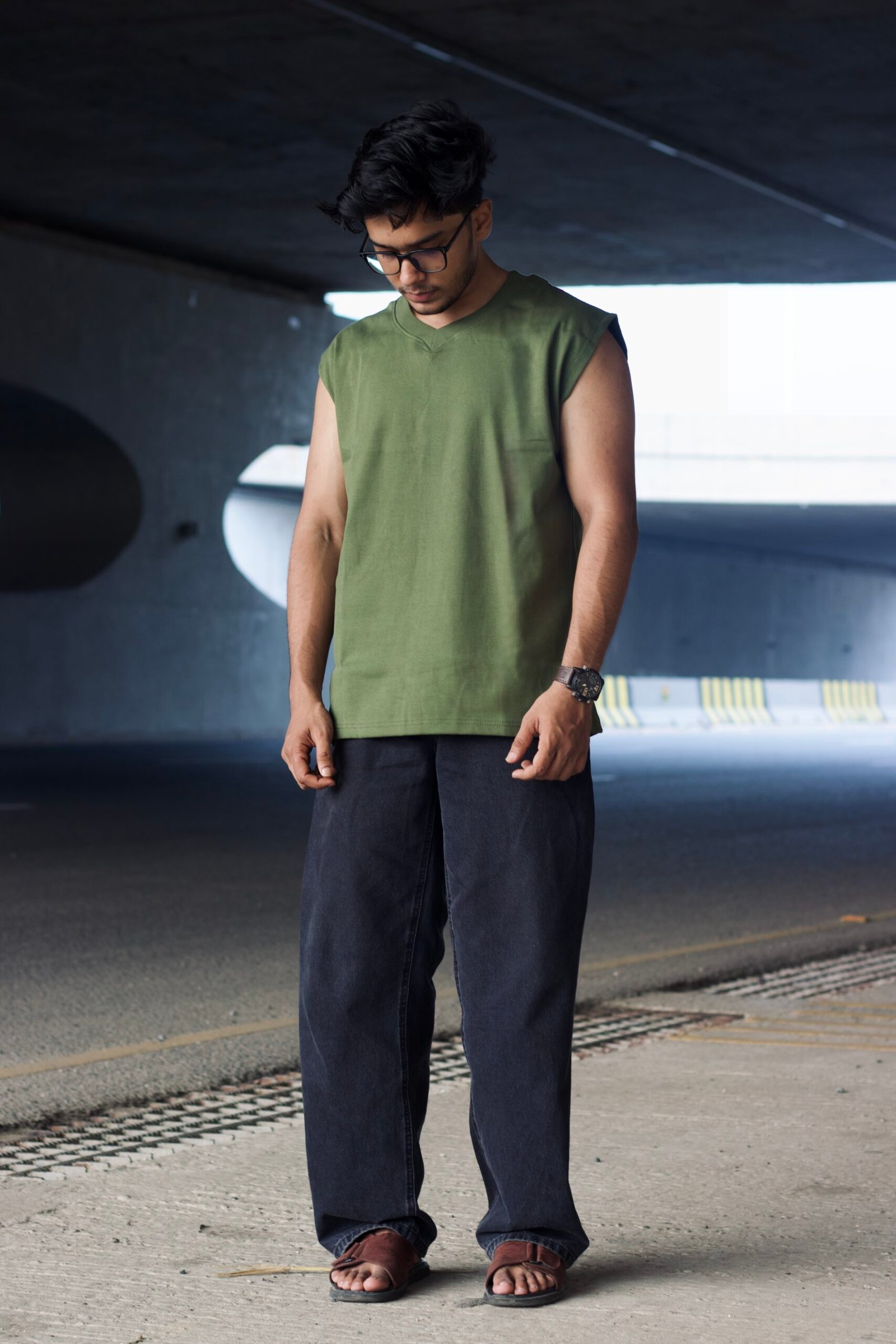 Tank-Top (Olive)