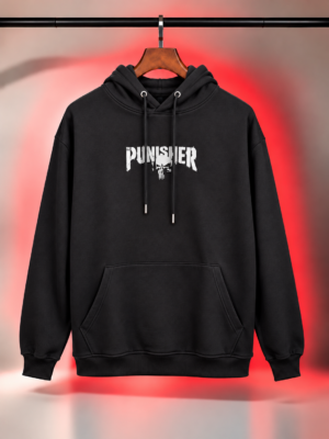 Black color over size Hoodie