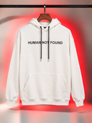 Off white color over size Hoodie