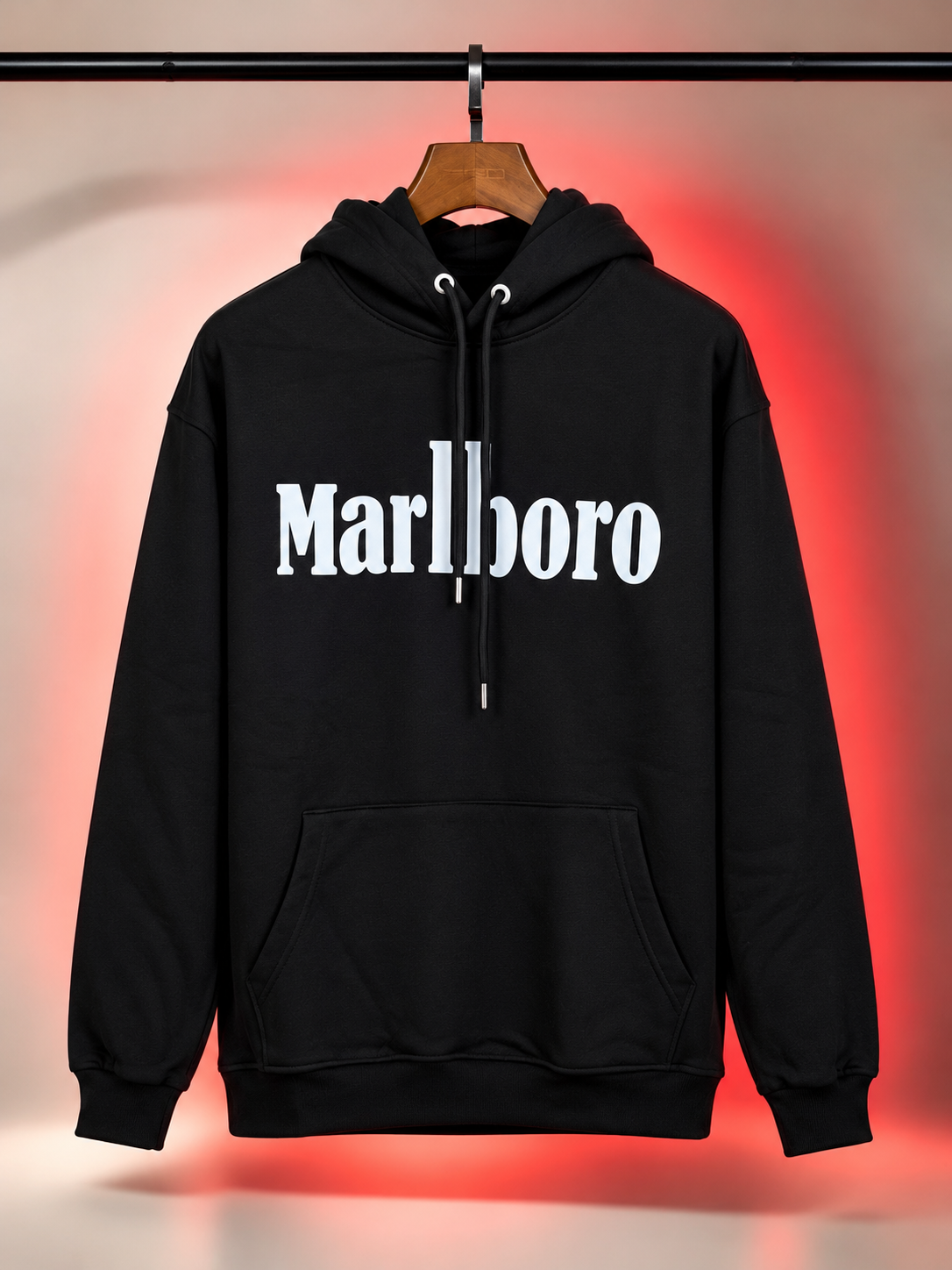 Malboro Black Hoodie