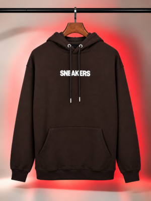 Chocolate color over size Hoodie