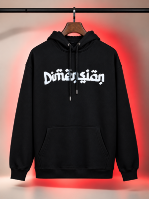 Black color over size Hoodie
